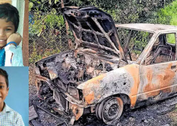 പാലക്കാട് കാർ പൊട്ടിത്തെറി: എൽസിയ്ക്കും മൂത്തമകൾക്കും ബോധം തെളിഞ്ഞു, അമ്മയുടെ അന്ത്യ ചുംബനം കാത്ത് ആൽഫ്രഡും മരിയയും