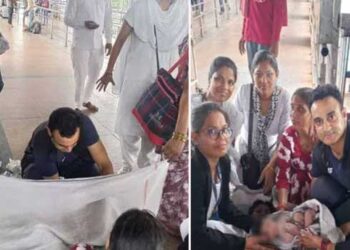 കയ്യിൽ ആകെ പോക്കറ്റ് കത്തിയും ഒരു ഹെയർ ക്ലിപ്പും മാത്രം!! പ്രസവ വേദനയിൽ അലറിക്കരയുന്ന യുവതി, നിസഹായരായി ചുറ്റുമുള്ളവർ, ഒരു നോട്ടത്തിലെ അമ്മയും കുഞ്ഞും സുരക്ഷിതരല്ലെന്ന തിരിച്ചറിവ്, നിമിഷങ്ങൾക്കകം റെയിൽവേ പ്ലാറ്റ്ഫോം ഓപ്പറേഷൻ തിയറ്ററാക്കി യുവ സൈനിക ഡോക്ടർ