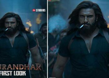 രൺവീർ സിങ്- ആദിത്യ ധർ ചിത്രം “ധുരന്ദർ” ഫസ്റ്റ് ലുക്ക് പുറത്ത്; റിലീസ് ഡിസംബർ 5 ന്