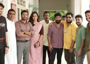 ഷാജി കൈലാസ്- രൺജി പണിക്കർ കൂട്ടുകെട്ടിലെ അടുത്ത തലമുറയും ക്യാമറയ്ക്കു മുന്നിൽ ഒരുമിക്കുന്നു, റുബിനും, നിഖിലും ഒരുമിക്കുന്നത് ക്യാംപസിന്റെ കഥ പറയുന്ന ‘ആഘോഷം’ സിനിമയിൽ