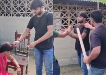 അനന്തരവനും അമ്മായിയും തമ്മിൽ അവിതബന്ധമെന്ന്.., വീട്ടിൽനിന്ന് ഇറക്കിക്കൊണ്ടുവന്ന് മ‍ർദ്ദിച്ച് വിവാഹം കഴിപ്പിച്ച് നാട്ടുകാർ…