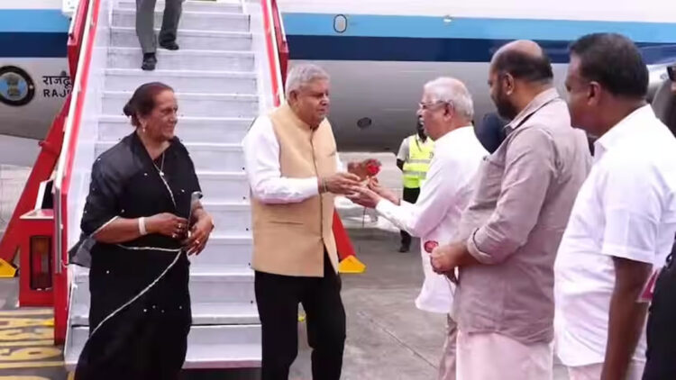 ഉപരാഷ്ട്രപതി ഇന്ന് ഗുരുവായൂരിൽ; വിവാഹത്തിനും ചോറൂണിനും ക്ഷേത്ര ദർശനത്തിനും രാവിലെ 8 മുതൽ 10 വരെ നിയന്ത്രണം