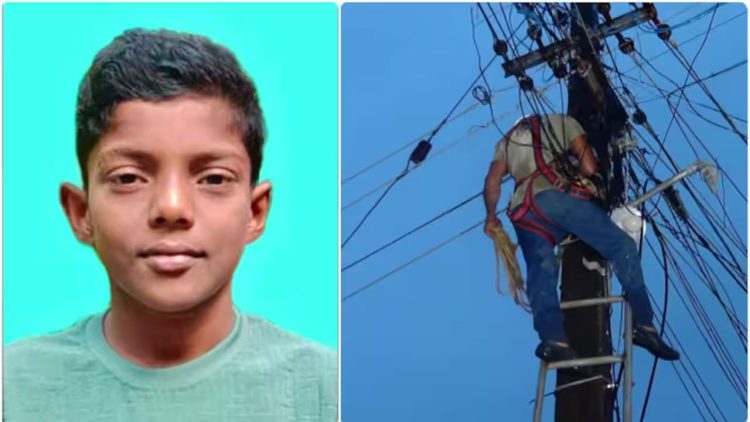 ഒടുവിൽ കെഎസ്ഇബി അനങ്ങി, മിഥുന്റെ മരണത്തിനിടയാക്കിയ വൈദ്യുതി ലൈൻ മാറ്റി