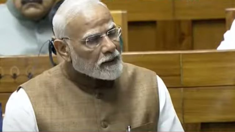 ഇത് ഇന്ത്യയുടെ വിജയോത്സവത്തിന്റെ സമ്മേളനം, ഭീകരരുടെ ആസ്ഥാനം തകർത്തതിന്റെ ആഘോഷം’: ഓപ്പറേഷൻ സിന്ദൂർ ചർച്ചയിൽ‌ മോദി