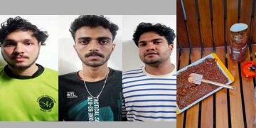 സൗദിയിലെ കൂട്ടുകാരനായി അയൽക്കാരൻ അച്ചാറിട്ടു കൊടുത്തത് എൻഡിഎംഎയും ഹാഷിഷ് ഓയിലും!! യുവാവ് ജയിലിലാകാതെ രക്ഷപ്പെട്ടത് സംശയത്തിൽ കുപ്പി തുറന്ന് നോക്കിയതിനാൽ- മൂന്നുപേർ അറസ്റ്റിൽ