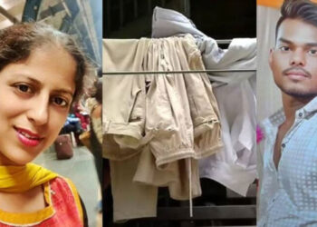 പടിക്കെട്ടിലും വാതിലിന് മുന്നിലും ചോരക്കറ, ഉള്ളിൽ രക്തത്തിൽ കുളിച്ച് അമ്മയും മകനും; ഞെട്ടിച്ച് ഇരട്ട കൊലപാതകം