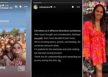 “ഞങ്ങൾ സമാധാനം, വളർച്ച, സൗഖ്യം എന്നിവ തിരഞ്ഞെടുക്കുന്നു”!! സൈന വിവാഹമോചന വാർത്ത സോഷ്യൽ മീഡിയയിലൂടെ പങ്കുവയ്ക്കുമ്പോൾ നെതർലൻഡ്‌സിൽ ഒരുകൂട്ടം സുഹൃത്തുക്കൾക്കൊപ്പമുള്ള ചിത്രം പങ്കുവച്ച് കശ്യപ്