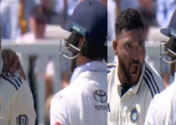 വിക്കറ്റെടുത്തതിനു പിന്നാലെ ബെൻ ഡക്കറ്റിന്റെ കണ്ണിൽ തുറിച്ചുനോക്കി സിറാജിന്റെ ആഹ്ലാദ പ്രകടനം, തോളുകൊണ്ട് തട്ടിമാറ്റി ഡക്കറ്റ്, വിഷയത്തിൽ ഇടപെട്ട് അംപയർ- വീഡിയോ