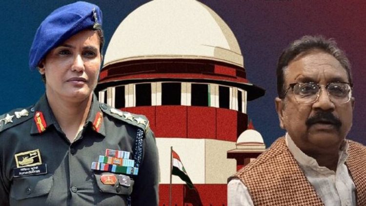 കേണൽ സോഫിയ ഖുറേഷിയെ അധിക്ഷേപിച്ച ബിജെപി മന്ത്രിക്കെതിരെ സുപ്രീം കോടതി