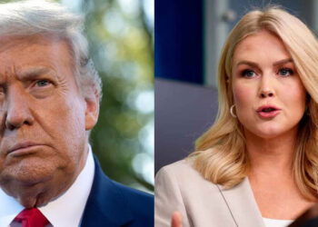 പ്രസ് സെക്രട്ടറിയുടെ സൗന്ദര്യത്തെക്കുറിച്ച് വാചാലനായി ഡോണൾഡ് ട്രംപ്, രൂക്ഷവിമർശനം