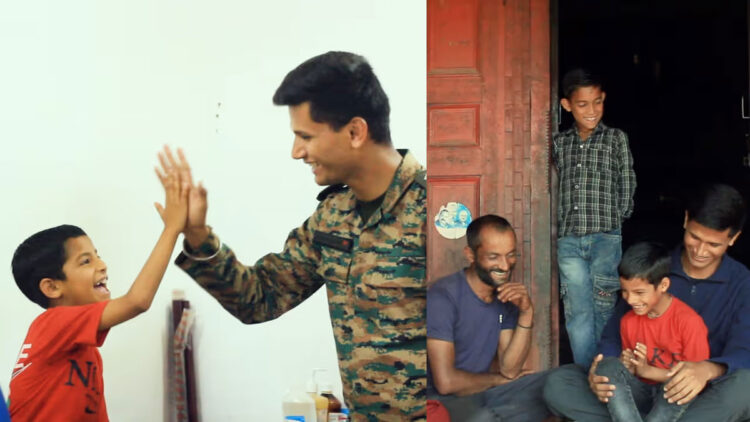 എട്ട് വർഷത്തെ നിശബ്ദതക്ക് ശേഷം അവന്റെ ചുണ്ടുകളിൽ ശബ്ദം നിറഞ്ഞു; അക്ഷയ് മിണ്ടാൻ തുടങ്ങി, ക്യാപ്റ്റൻ സൗരഭിന് ഇതൊരു നിയോഗം