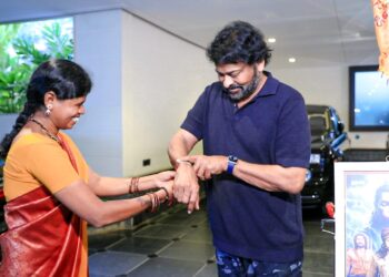 വാത്സല്യപൂർവം മെഗാസ്റ്റാർ ചിരഞ്ജീവി, ആരാധിക രാജേശ്വരിക്ക് ഇത് സ്വപ്ന സാക്ഷാത്കാരം