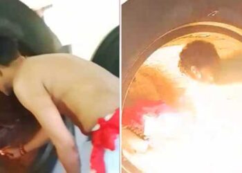 ഗ്യാസ് ക്രിമറ്റോറിയത്തിൽ അശ്രദ്ധമായി വാതകം തുറന്നു വിട്ടു, മൃതദേഹം ചൂളയിൽ വച്ച് കർമം ചെയ്യുന്നതിനിടെ തീ ആളിപ്പടർന്ന് 3 പേർക്ക് പൊള്ളലേറ്റു, ജോലിക്കാർ മദ്യപിച്ചിരുന്നതായി ആരോപണം