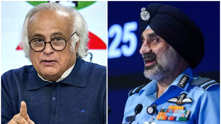 ‘കൂടുതൽ ഞെട്ടിക്കുന്നു’, വ്യോമസേന മേധാവിയുടെ വാക്കുകൾ ആയുധമാക്കി കോൺഗ്രസ്, ഓപ്പറേഷൻ സിന്ദൂർ എന്തിന് അവസാനിപ്പിച്ചെന്ന് ചോദ്യം