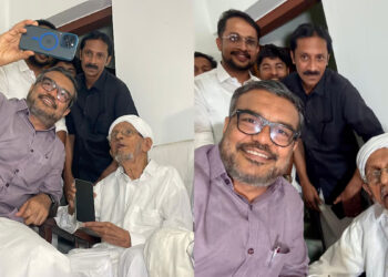 105-ാം വയസിലും യുവാക്കളെ വെല്ലുന്ന ചെറുപ്പം! ‘ഡിജിറ്റൽ’ എം.എ അബ്ദുല്ല മൗലവിക്ക് മന്ത്രിയുടെ വക സമ്മാനം സ്മാർട്ട് ഫോൺ