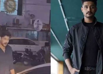 യു ടേണ്‍ തിരിയുന്നതിനിടെ വാഹനങ്ങള്‍ നേര്‍ക്കുനേര്‍, നടുറോഡില്‍ വാഹനം നിര്‍ത്തിയിട്ട് തർക്കം, ‘എന്റെ വണ്ടിക്കിട്ട് ഇടിക്കുന്നോടോ’ ബോണറ്റില്‍ കൈ കൊണ്ട് ഇടിച്ചുകൊണ്ട് ചോദ്യം, മാധവ് വാഹനം തടഞ്ഞത് നടുറോഡില്‍