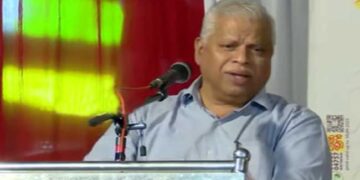 ‘ആർഎസ്എസിന്റെ കൊടിയെന്ന് പറഞ്ഞാൽ നിങ്ങൾ വിചാരിക്കും കാണാൻ നല്ല ചേലുള്ള കൊടിയാണെന്ന്, കോണകം പോലുള്ള കൊടിയാണത് അങ്ങനെയുള്ള ഒരു കൊടി ഒരു സ്ത്രീയുടെ കയ്യിൽ കൊടുത്ത് ഇതാണ് ഭാരതാംബ എന്നു പറഞ്ഞാൽ ആരെങ്കിലും അംഗീകരിക്കുമോ’?- എംവി ജയരാജൻ