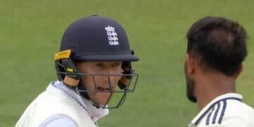 ആ വഴക്ക് ദേ ഇന്ന് ഇവിടെവച്ച് തീർന്നു!! ജോ റൂട്ടിന് പുഞ്ചിരി സമ്മാനിച്ച് പ്രസിദ്ധ്…