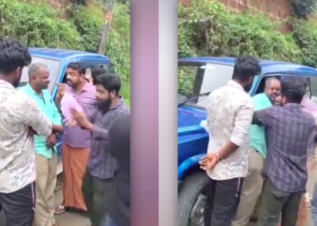 വീടുകളിൽ കയറിയാൽ കാൽ വെട്ടും, പാസ്റ്റർക്കെതിരെ സംഘപരിവാർ ഭീഷണി; ദൃശ്യങ്ങൾ പുറത്ത്