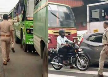 കൊല്ലം ന​ഗരത്തിൽ മാത്രം രാവിലെതന്നെ വെള്ളമടിച്ച് വാഹനമോടിച്ച 17 കെഎസ്ആർടിസി, സ്കൂൾ ബസ് ഡ്രൈവർ പോലീസ് പിടിയിൽ!! 5 പേർ സ്കൂൾ ബസ് ഡ്രൈവർമാർ, പരിശോധനാ വിവരം ഞൊടിയിടയിൽ വാട്സാപ്പ് വഴി കൈമാറി, പലരും പിടിവീഴാതിരിക്കാൻ സർവീസ് നിർത്തിവച്ചു