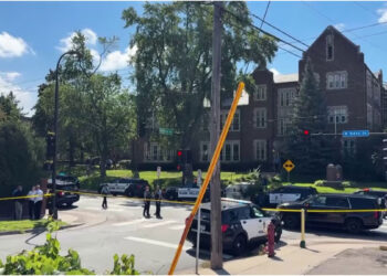 അമേരിക്കയിലെ സ്‌കൂളിലെ വെടിവെയ്പ്പ്; കൊല്ലപ്പെട്ടത് രണ്ട് കുട്ടികള്‍, 17 പേര്‍ക്ക് പരിക്ക്, അക്രമി 23വയസുള്ള ട്രാന്‍സ്ജെഡര്‍