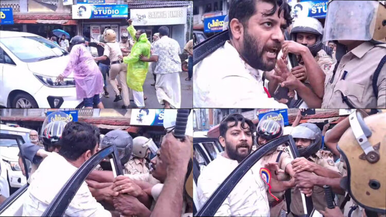 ഷാഫി പറമ്പിലിനെ ഡിവൈഎഫ്ഐ പ്രവര്ത്തകര് തടഞ്ഞ സംഭവം; പ്രതിഷേധം ശക്തമാക്കാൻ യുഡിഎഫ്, മന്ത്രിമാരെ റോഡിലിറക്കില്ലെന്ന മുന്നറിയിപ്പുമായി ലീഗ്