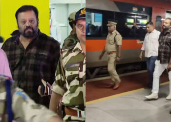 വോട്ടർ പട്ടിക ക്രമക്കേട് വിവാദങ്ങൾക്കിടെ സുരേഷ് ഗോപി തൃശ്ശൂരിലേക്ക്; ഡൽഹിയിൽ നിന്ന് തിരുവനന്തപുരത്ത് എത്തിയപ്പോഴും ‘നോ കമന്റ്സ്’