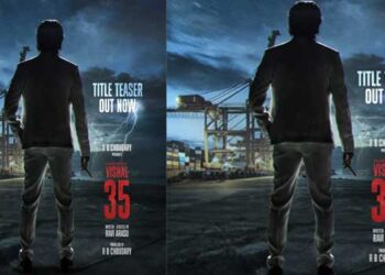 വിശാൽ നായകനാകുന്ന 35ാം ചിത്രം ‘മകുടം’ ടൈറ്റിൽ ടീസർ പുറത്തിറങ്ങി