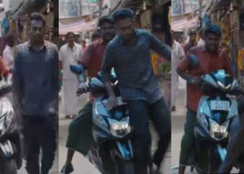 ഇതിൻ്റെ ബ്രേക്ക് എവിടെ..? ങ്ഹേ.. ഇതിൻ്റെ ബ്രേക്ക് എവിടെടാ..? തലവര ഷൂട്ടിംഗ് സമയത്തുണ്ടായ അപകടത്തിൽനിന്ന് തലനാരിഴയ്ക്ക് രക്ഷപ്പെട്ട് അർജുൻ അശോകൻ- Video