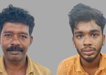 വിവാഹിതയായ യുവതിയും യുവാവുമൊത്തുള്ള സ്വകാര്യരംഗങ്ങൾ രഹസ്യമായി മൊബൈൽ ഫോണിൽ പകർത്തി, യുവതിയെ ഭീഷണിപ്പെടുത്തി പണംവാങ്ങി, പിന്നാലെ ദൃശ്യങ്ങൾ സുഹൃത്തിനു കൈമാറി, യുവതിയുടെ പരാതിയിൽ രണ്ടുപേർ അറസ്റ്റിൽ