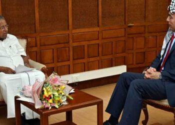 പലസ്തീൻ ജനതയുടെ സ്വയം നിർണ്ണയാവകാശത്തിനൊപ്പമാണ് കേരളം!! ഇസ്രായേൽ പലസ്തീന്റെ ജനാധിപത്യ അവകാശങ്ങൾ നിഷേധിക്കുന്നതിനു പിന്നിൽ യുഎസിന്റെ പിന്തുണ- മുഖ്യമന്ത്രി, ഒക്ടോബർ രണ്ടിന് ഇടതുപക്ഷത്തിന്റെ നേതൃത്വത്തിൽ പലസ്തീന് ഐക്യദാർഢ്യ സമ്മേളനം