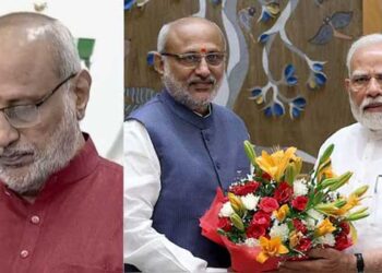 ഇന്ത്യയുടെ 15ാമത് ഉപരാഷ്ട്രപതിയായി സി പി രാധാകൃഷ്ണൻ, സത്യപ്രതിജ്ഞാ ചടങ്ങിൽ പങ്കെടുത്ത് മുൻ ഉപരാഷ്ട്രപതി ജഗ്ദീപ് ധൻകറും