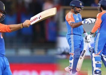 ദാ വന്നു ദേ പോയി, ​ഗിൽ (4) സൂര്യ (12) പാണ്ഡ്യ(2)… അഭിഷേകിന് മൂന്നാം അർധ സെഞ്ച്വറി, സഞ്ജു 39, ശ്രീലങ്കയ്ക്ക് 203 റൺസ് വിജയ ലക്ഷ്യം