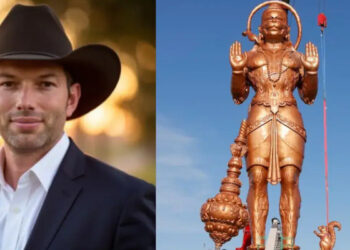 ഹനുമാൻ വ്യാജ ഹിന്ദുദൈവം,  ക്രിസ്ത്യൻ രാജ്യമായ യു എസിൽ എന്തിന് ഹനുമാൻ പ്രതിമ സ്ഥാപിച്ചു, വിദ്വേഷ പരാമർശവുമായി  റിപ്പബ്ലിക്കന്‍ പാര്‍ട്ടി നേതാവ്