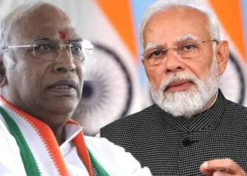 മണിപ്പൂർ ധൈര്യത്തിന്‍റെയും നിശ്ചയധാർഢ്യത്തിന്റേയും നാട്, ജനങ്ങൾക്ക്  സല്യൂട്ടടിച്ച് മോഡി,  വെറും പ്രഹസനമെന്ന് ഖാർഗെ