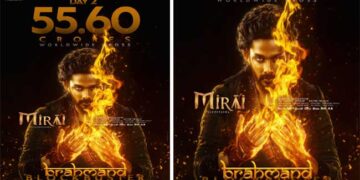 ‘മിറൈ’ ബോക്സ് ഓഫീസ് ബ്ലോക്ക്ബസ്റ്റർ: രണ്ടു ദിവസം കൊണ്ട് 55.6 കോടി കളക്ഷൻ