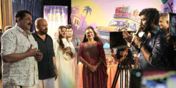 ഉർവശിയും തേജാലക്ഷ്മിയും ഒന്നിക്കുന്ന പാബ്ലോ പാർട്ടിയുടെ പൂജ ചോറ്റാനിക്കരയിൽ നടന്നു