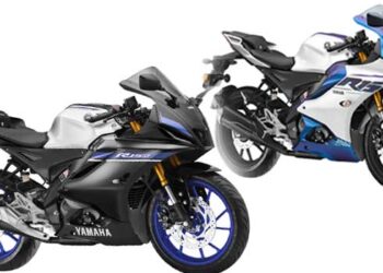 മെറ്റാലിക് ഗ്രേ, മെറ്റാലിക് ബ്ലാക്ക്, ഗ്രാഫിക്‌സോടു കൂടിയ റേസിംഗ് ബ്ലൂ, മാറ്റ് പേൾ വൈറ്റ്… പുതിയ നിറങ്ങളിൽ യമഹ ആർ15