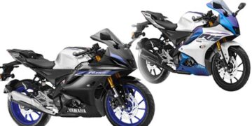 മെറ്റാലിക് ഗ്രേ, മെറ്റാലിക് ബ്ലാക്ക്, ഗ്രാഫിക്സോടു കൂടിയ റേസിംഗ് ബ്ലൂ, മാറ്റ് പേൾ വൈറ്റ്… പുതിയ നിറങ്ങളിൽ യമഹ ആർ15