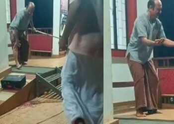 കളിച്ച് കളിച്ച് ഞങ്ങടെ നെഞ്ചത്തേക്കോ… കുട്ടി തെരുവുനായ ആക്രമണത്തിന് ഇരയാകുന്ന രംഗം അഭിനയിക്കുന്നതിനിടെ സ്റ്റേജിൽ കയറി നടനെ കടിച്ച് തെരുവുനായ, ​സംഭവം തെരുവുനായ ആക്രമണത്തിനെതിരെ ബോധവൽക്കരണ നാടകം കളിക്കുന്നതിനിടെ