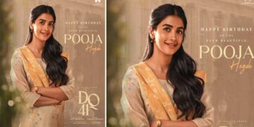 ദുൽഖർ സൽമാൻ- രവി നെലകുടിറ്റി-സുധാകർ ചെറുകുരി പാൻ ഇന്ത്യൻ ചിത്രം, പൂജ ഹെഗ്ഡെയുടെ ജന്മദിന സ്പെഷ്യൽ പോസ്റ്റർ പുറത്ത്