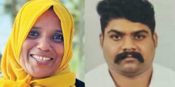 രണ്ടു മക്കളുടെ അമ്മയായ യുവതിയുമായി മൂന്നുമാസത്തെ അടുപ്പം, ഭാര്യയെന്നു പറഞ്ഞ് ലോഡ്ജിൽ മുറിയെടുത്തു, വാക്കുതർക്കത്തിനിടെ കൊലപാതകം, യുവതിയുടെ ശരീരമാസകലം ബിയർബോട്ടിൽ കൊണ്ട് കുത്തിയ മുറിവുകൾ, അസ്മിനയുടെ കൊലപാതകത്തിൽ ആൺസുഹൃത്ത് അറസ്റ്റിൽ