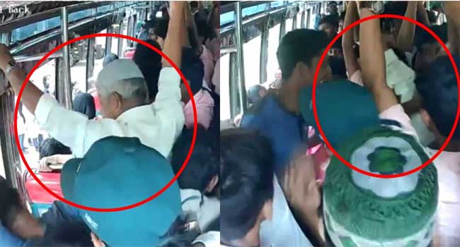 ബസിൽ കാലിനിട്ട് ചവിട്ടിയ യുവാവിനോട് അൽപം നീങ്ങി നിൽക്കാൻ ആവശ്യപ്പെട്ടു, ബസിൽ വയോധികനു നേരെ ക്രൂര മർദനം, കഴുത്തിന് പിടിച്ച് ബസിൽ നിന്ന് റോഡിലേക്ക് തള്ളിയിട്ടും മർദനം, 66കാരന് തലയ്ക്ക് ക്ഷതമേറ്റു, മൂക്കിന് പൊട്ടൽ, കൈയ്ക്കും ഗുരുതര പരുക്ക്