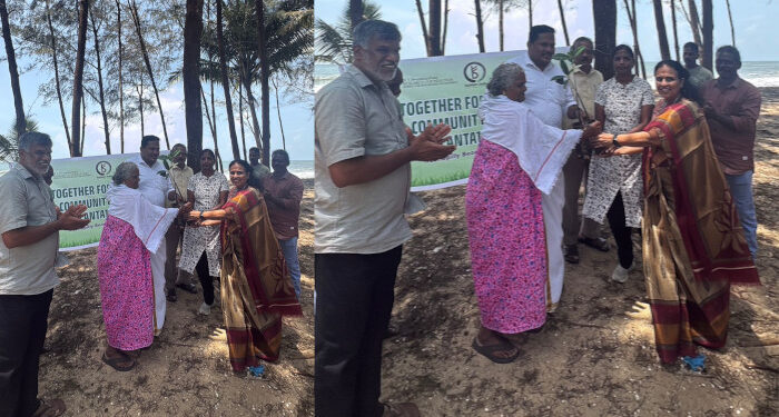 കുഴുപ്പിള്ളി കടൽത്തീരത്തിന് കാവലായി കണ്ടൽക്കാടുകൾ: സംരക്ഷണ പ്രവർത്തനങ്ങൾക്ക് തുടക്കമായി
