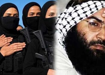 ബ്രിഗേഡിൽ ചേരുന്ന സ്ത്രീകൾ ഭർത്താക്കന്മാരോ, അടുത്ത കുടുംബാംഗങ്ങളോ ഒഴികെ പുരുഷന്മാരുമായി സംസാരിക്കരുത്!! ‘ഇന്ത്യയ്‌ക്കെതിരായ ജിഹാദ് സ്വർഗം ഉറപ്പാക്കുന്നു!! സംഘടനയിൽ ചേരുന്ന ഏതൊരു സ്ത്രീയും മരണശേഷം നേരിട്ട് സ്വർഗത്തിലേക്ക് പോകും’… വനിതാ ചാവേറുകളുടെ പരിശീലന പദ്ധതി വിശദീകരിച്ച് മസൂദ് അസ്ഹറിൻ്റെ ഓഡിയോ 