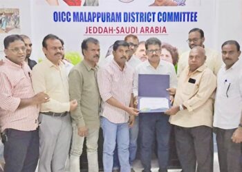 ഗാന്ധി ജയന്തി ദിനാചരണം: ജിദ്ദ ഒഐസിസി മലപ്പുറം ജില്ലാക്കമ്മറ്റി സംഘടിപ്പിച്ചു