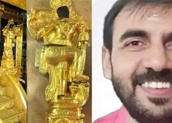 പോറ്റി പിടിച്ച പുലിവാല്!! ദ്വാരപാലക ശിൽപങ്ങളുടെ പീഠം കാണാനില്ലെന്നു പറ‍ഞ്ഞ് രം​ഗത്തെത്തിയത് ഉണ്ണികൃഷ്ണൻറെ തന്ത്രം? വിവാദം കത്തിപ്പടർന്നതോടെ സ്വയം ആപ്പുവച്ച അവസ്ഥ, ഭൂമി ഇടപാട്, ഉന്നതരുമായി ബന്ധം, ബ്ലേഡിന് പണം കൊടുക്കൽ…നീളുന്നു പോറ്റിയുടെ ഇടപാടുകൾ