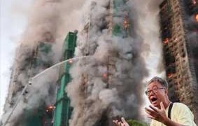 തീപിടുത്തത്തിൽ കത്തിയമര്‍ന്നത് കൂറ്റന്‍ പാര്‍പ്പിടസമുച്ചയം, 2000 ഫ്‌ളാറ്റുകള്‍; ഭൂരിഭാഗം താമസക്കാരും വയോധികര്‍; ഹോങ്കോങ്ങിലെ അഗ്നിബാധയിൽ മരണം 65 ആയി