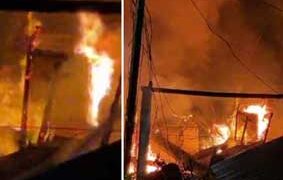 കൊല്ലത്ത് വൻ തീപിടിത്തം; 4 വീടുകൾ കത്തിനശിച്ചു