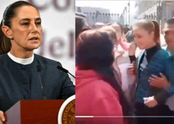 പൊതു ഇടത്തുവച്ച് മെക്സിക്കൻ പ്രസിഡന്റിനു നേരെ ലൈംഗികാതിക്രമം!! മദ്യപിച്ചെത്തിയ യുവാവ് ക്ലൗഡിയയുടെ തോളിൽ കയ്യിട്ടു, മാറിടത്തിൽ സ്പർശിച്ചു, ഒപ്പമുണ്ടായിരുന്നവർ തട്ടിമാറ്റാൻ ശ്രമിച്ചതോടെ പ്രസിഡന്റിനെ ചുംബിക്കാനായി ശ്രമം, സുരക്ഷാ വീഴ്ചയിൽ കടുത്ത വിമർശനം- VIDEO